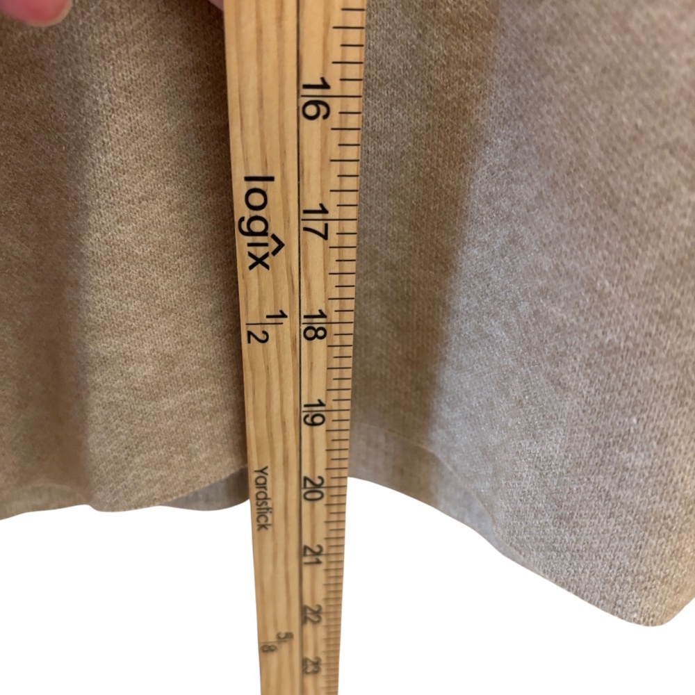 NWT Vigoss Nordstrom 1990 Oatmeal Crewneck Sweater Size Small preppy retro 90s - Picture 11 of 12